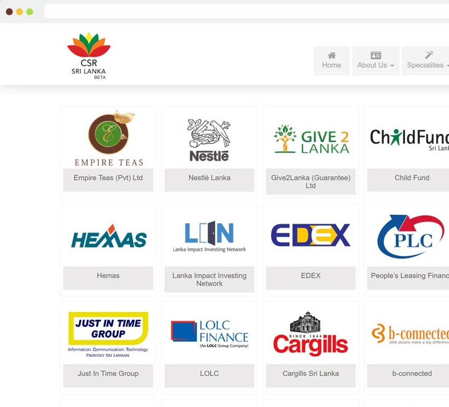 We are also a member of CSR Lanka, a community development project which is reaching out to community’s island wide.