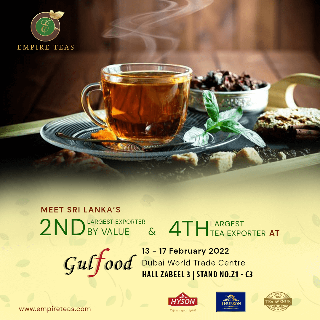 Meet the Tea Masters at Gulfood 2022!